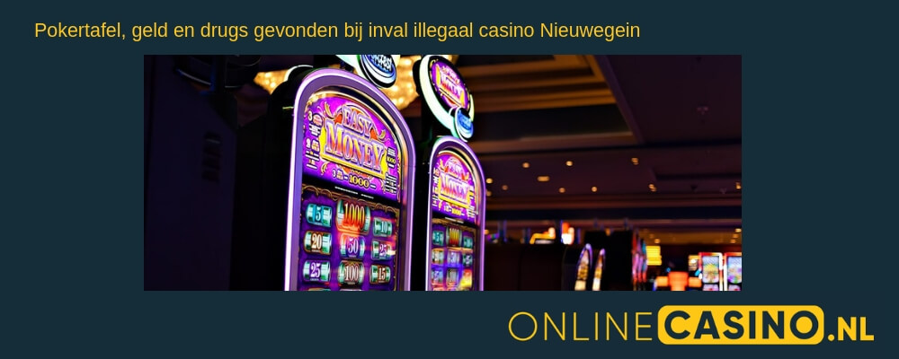 Inval illegaal casino Nieuwegein