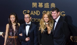 Mariah Carey was bij de opening van een nieuw casino in Macau