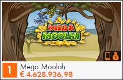 Mega Moolah van game provider Quickfire Microgaming