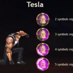 Superheld Tesla uit Super Heroes videoslot